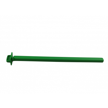 Poleiro plástico 22 cm - Verde
