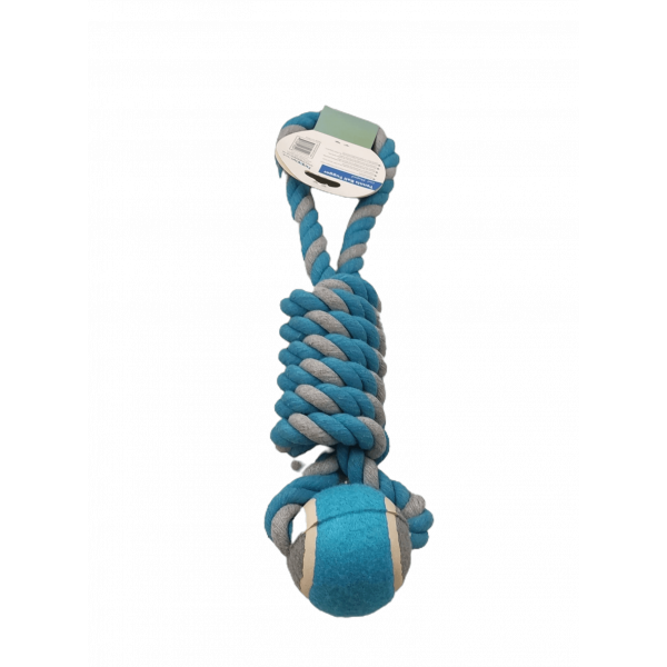 Brinquedo Bola de Ténis com Corda Forte