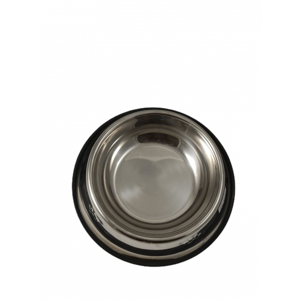 Comedouro de inox anti derrapante grande liso