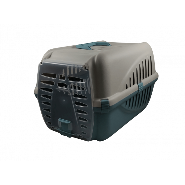 Caixa transportadora animais até 8 kg - Azul