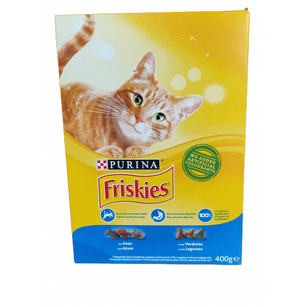 Alimento para gato - Friskies croquetes 400gr