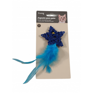 Brinquedo para Gato - Estrela com Plumas