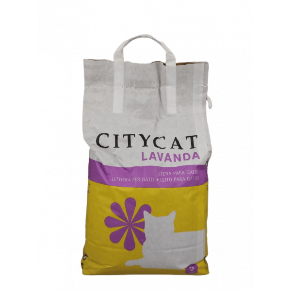 Areia para Gato com cheiro a Lavanda