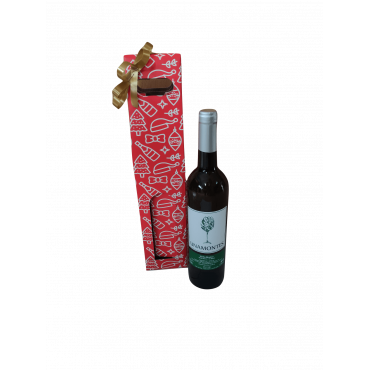 Vinho Branco em caixa de Natal
