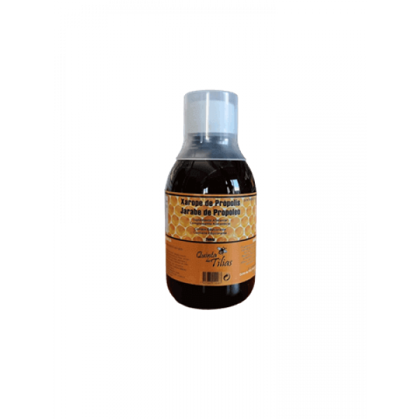 Xarope para a tosse de propolis com mel e plantas 145 ml