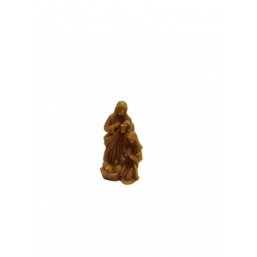 Figura de Cera Natural de Abelha -  Sagrada Família 
