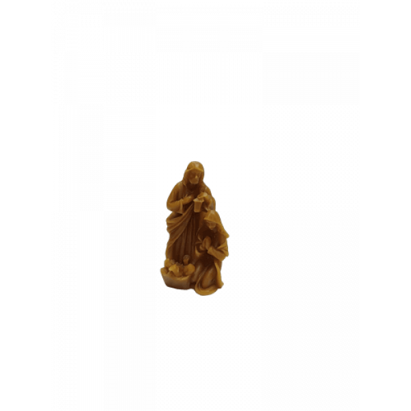 Figura de Cera Natural de Abelha -  Sagrada Família 