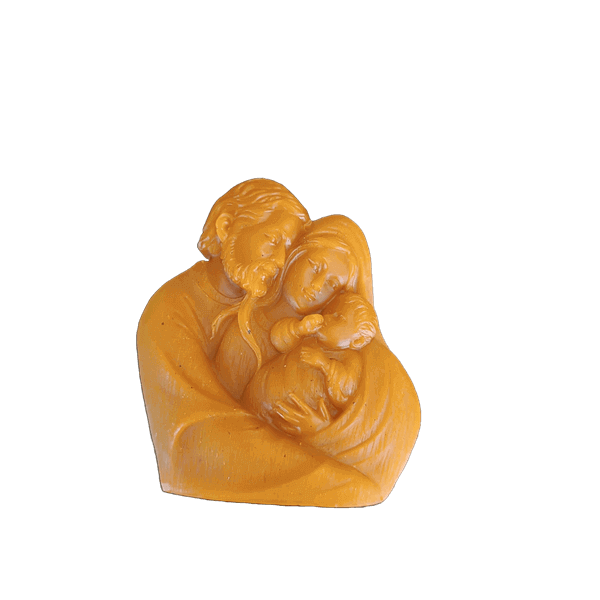 Figura de Cera Natural de Abelha - Sagrada Família 11cm