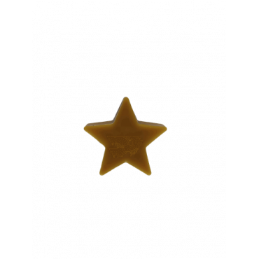 Figura de Cera Natural de Abelha -  Estrela Pequena