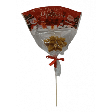 Vela de Cera Natural de Abelha - Flor de Natal em saco