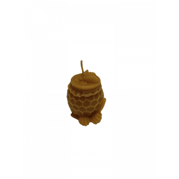 Vela de Cera Natural de Abelha - Pote de Mel Vela de Cera Natural de Abelha - Pote de Mel