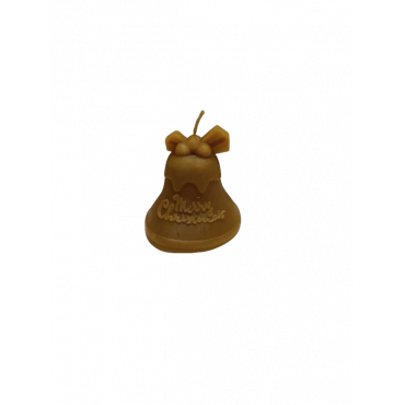 Vela de Cera Natural de Abelha -  Sino Natal