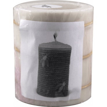 Molde para fazer velas - Círio com abelhinhas
