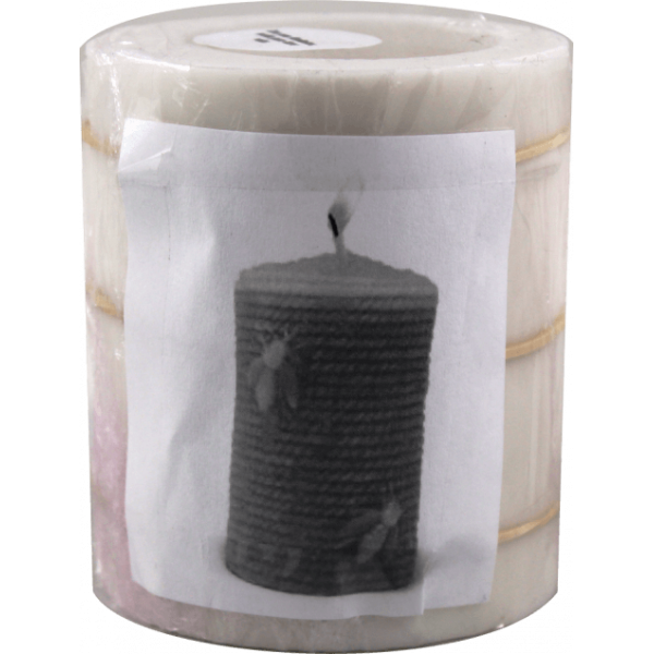 Molde para fazer velas - Círio com abelhinhas