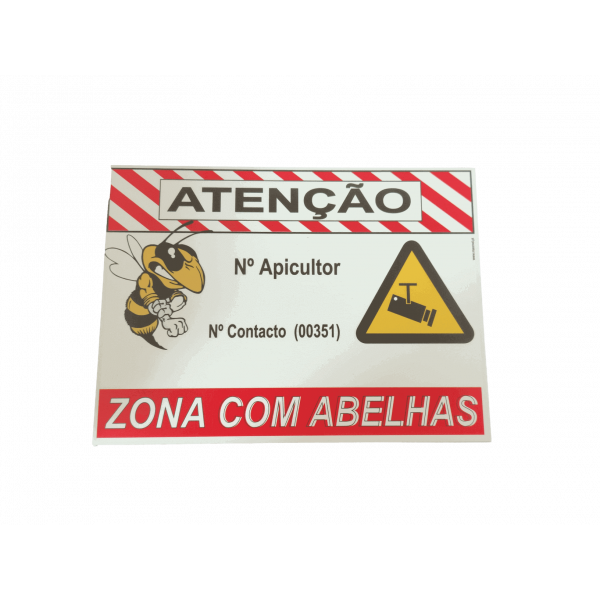 placa para apiário 6