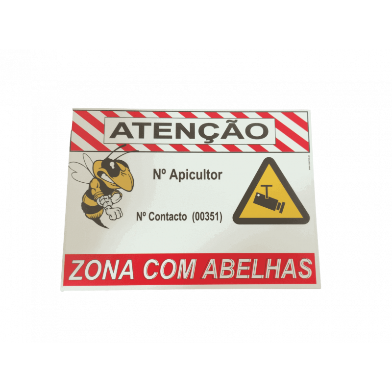 placa para apiário 6