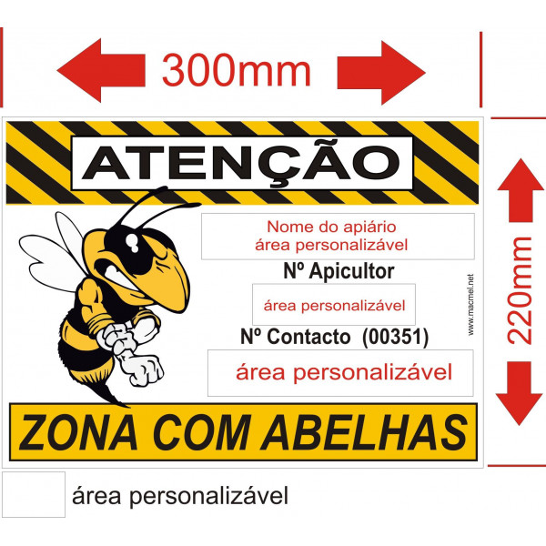 placa para apiario 1