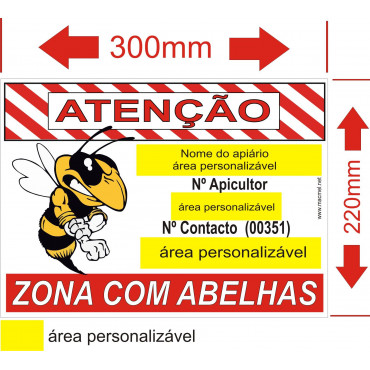 placa para apiario 2