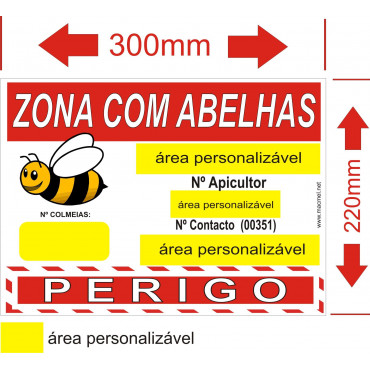 placa para apiário 4