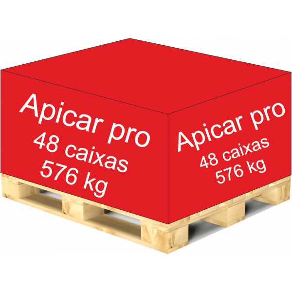 Apicar pro palete - 48 caixas 12 Kilos (Vitaminas proteinas)