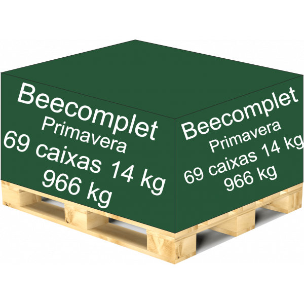 Beecomplet palete - 69 caixa de 14 Kg - Outono (estimulante e estimulação) 