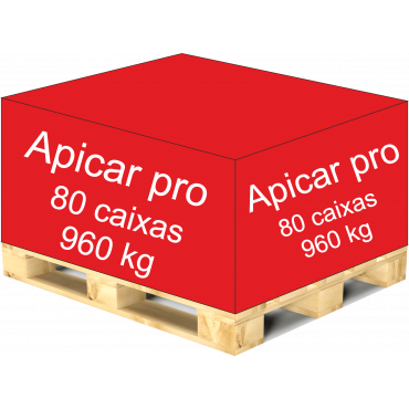 Apicar pro palete - 80 caixas 12 Kilos (Vitaminas proteinas)