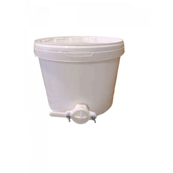 Balde de 11,7L (+/- 15 kg) com torneira
