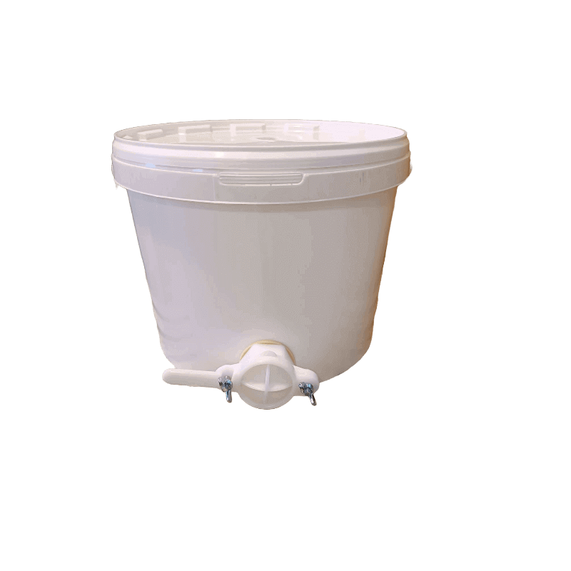 Balde de 11,7L (+/- 15 kg) com torneira