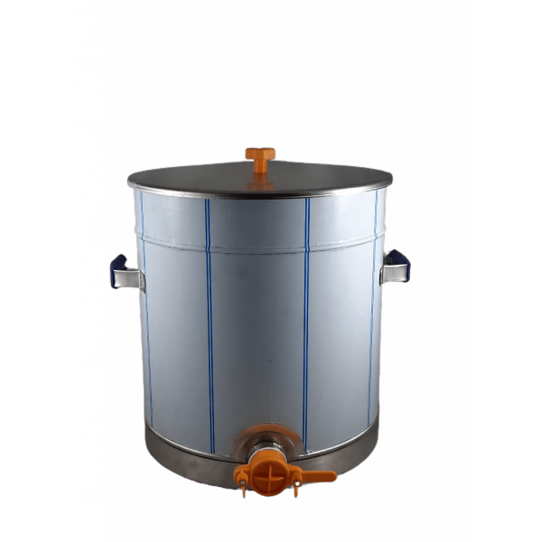 Bidão aço inox 50 Kg 