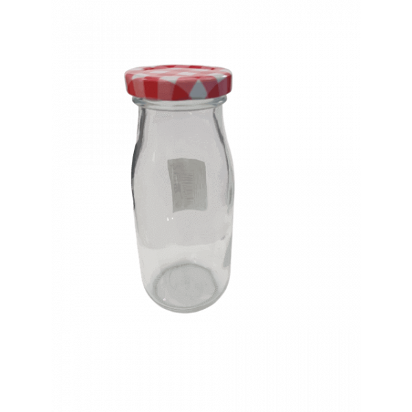 Garrafa Vidro 250ml com tampa