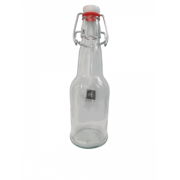 Garrafa Vidro 250ml com tampa hermética