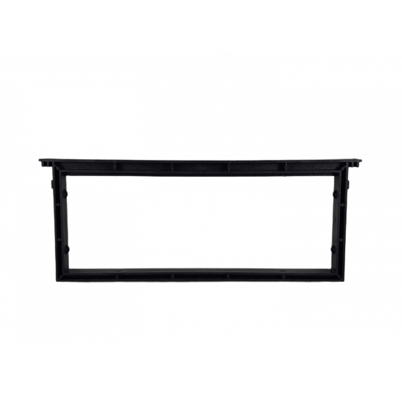 Quadro plástico lusitano preto sem arames