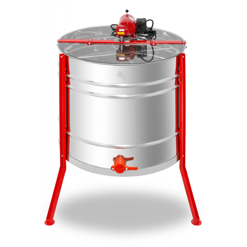 Extractor Electrico Radial Inox 20 Quadros Langstroth/Lusitana/Reversivel com motor