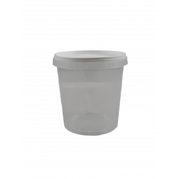 Pote de Plástico para 1 kg de Mel com Fecho Inviolável Pote de Plástico para 1 kg de Mel com Fecho Inviolável