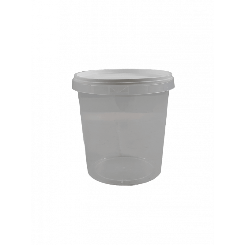 Pote de Plástico para 1 kg de Mel com Fecho Inviolável Pote de Plástico para 1 kg de Mel com Fecho Inviolável