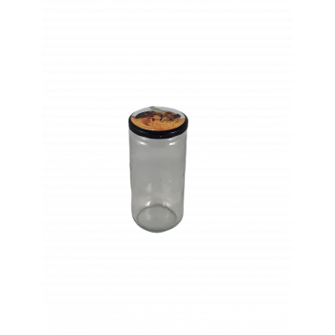 Frasco de 1 kg liso com tampa com abelha em palete de 1176 frascos (0.38 + IVA por frasco)
