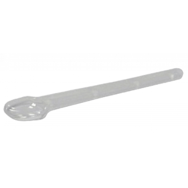 Colher plástica para geleia real - pacote de 100 unidades