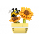 Conjunto de blocos de construção - Abelha e Girassol