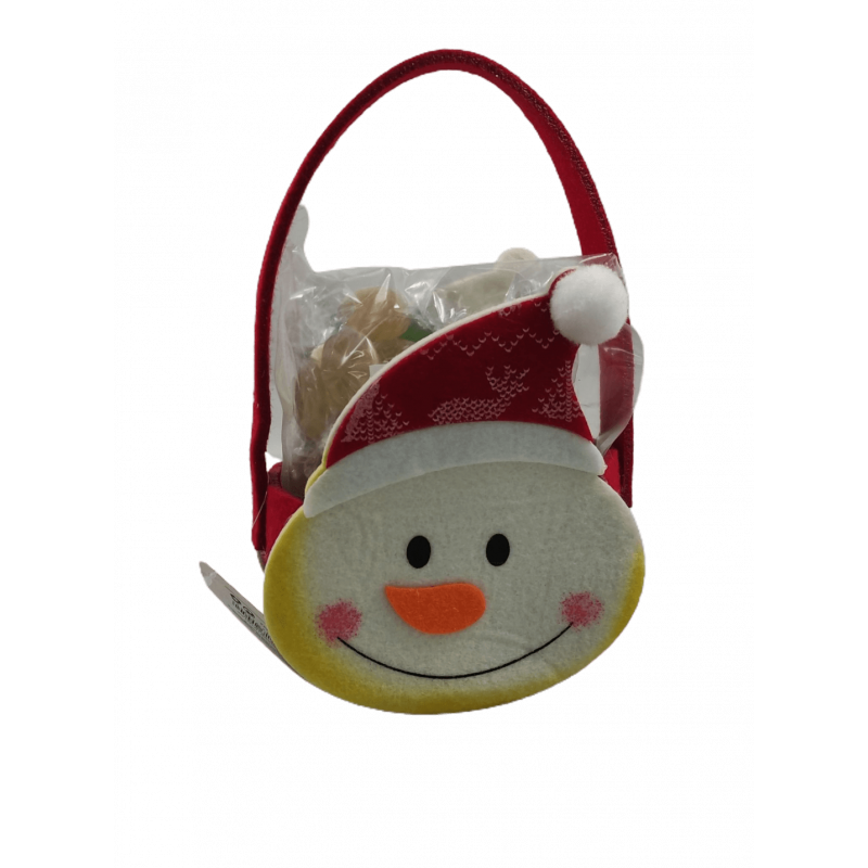 Saco Boneco de Neve com Rebuçados de Mel