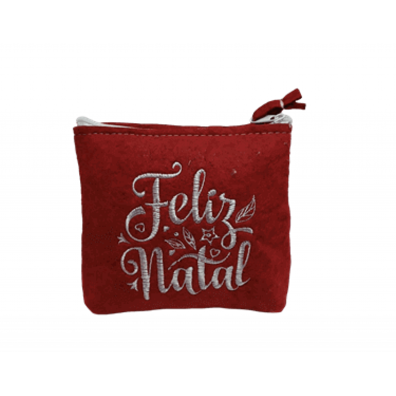 Bolsinha com Fecho - Feliz Natal