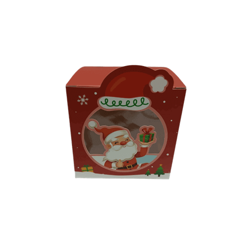 Caixa cartão Pai Natal