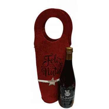 Saco em feltro - Feliz Natal com Hidromel Viking