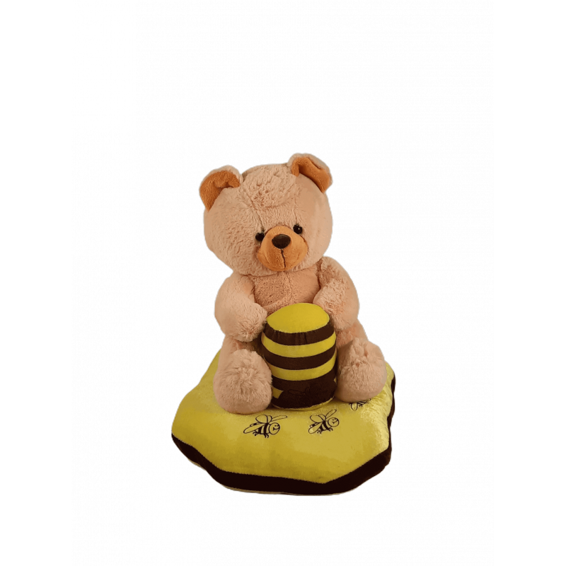 Peluche Urso com almofada Médio