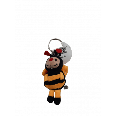 Porta chaves peluche abelha