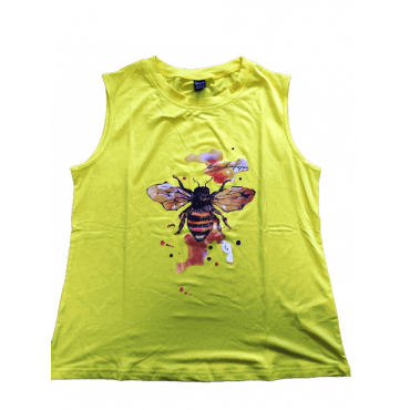 Blusa Abelha Amarela Bee Happy