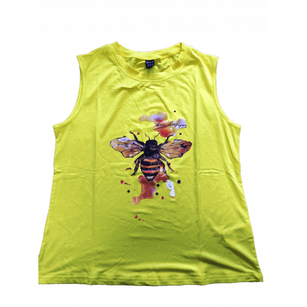 Blusa Abelha Amarela Bee Happy